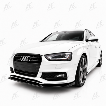 💕ART.9890 Splitter Audi A4 S B8 FL 2012+ nero lucido solo per paraurti sline 💕