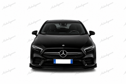 🔥ART.0066 SPLITTER ANTERIORE AMG ADATTO PER MERCEDES A W177 A35🔥