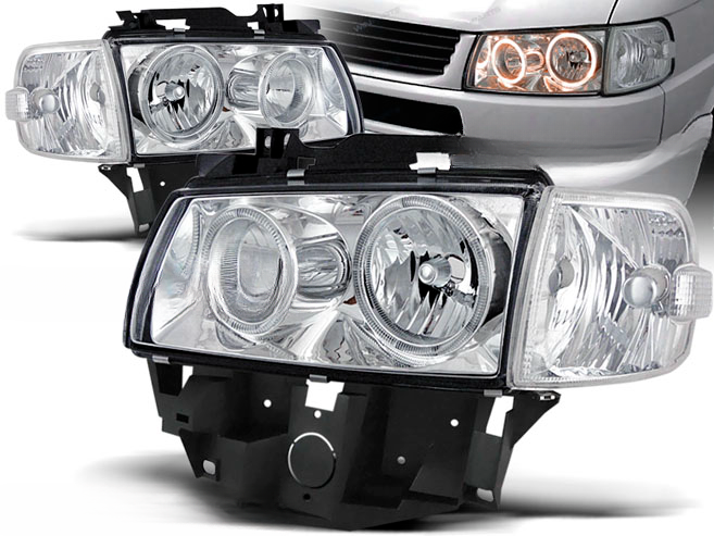 FARI ANGEL EYES CROMATI ADATTI COMPATIBILI PER VW T4 08.96-03.03 BUS
