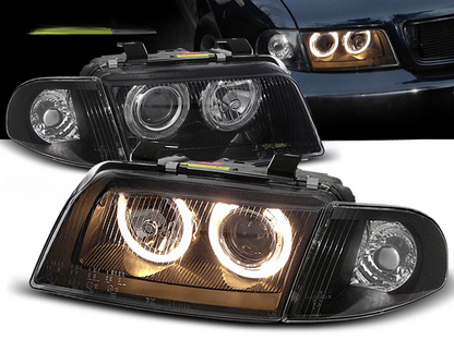 FARI ANGEL EYES NERO ADATTI COMPATIBILI PER AUDI A4 11.94-12.98