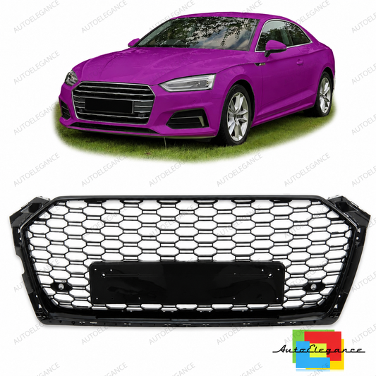 👉Griglia anteriore lucida nera adatta per Audi A5 F5 2016-2020👈