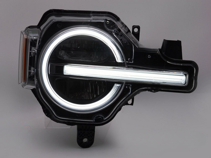 💕 Fari Anteriori Adatto per Ford Bronco 2021-2024 Full LED DRL Neri 💕
