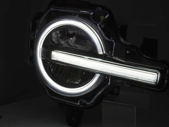 💕 Fari Anteriori Adatto per Ford Bronco 2021-2024 Full LED DRL Neri 💕