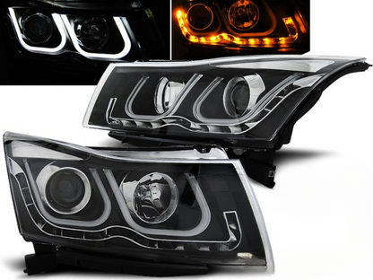 ART.6315 FARI INTERIORI ADATTO PER CHEVROLET CRUZE 09-12 NERO