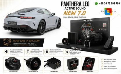 💕ART.2672 PANTHERA Soundsystem Booster 7.0 -Mercedes-AMG GT 63 / 55 / 63 S E💕