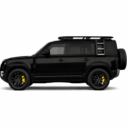 🔥COPRI PINZE FRENO IN ALLUMINIO GIALLO PER LAND ROVER DEFENDER 2020-2025🔥