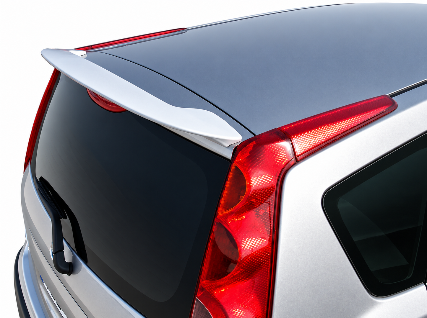 👉Spoiler Tetto Posteriore PU Grezzo Adatto per Nissan Note E11 04-13👈