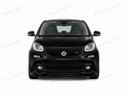 🔥ART.0338 SOTTO PARAURTI ADATTO PER SMART 453 ABS LOOK BRABUS (GREZZO)🔥
