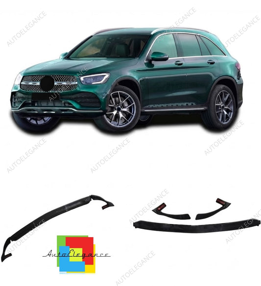 👉Spoiler anteriore lucido nero adatto per Mercedes GLC X253 C253 2015-2019👈