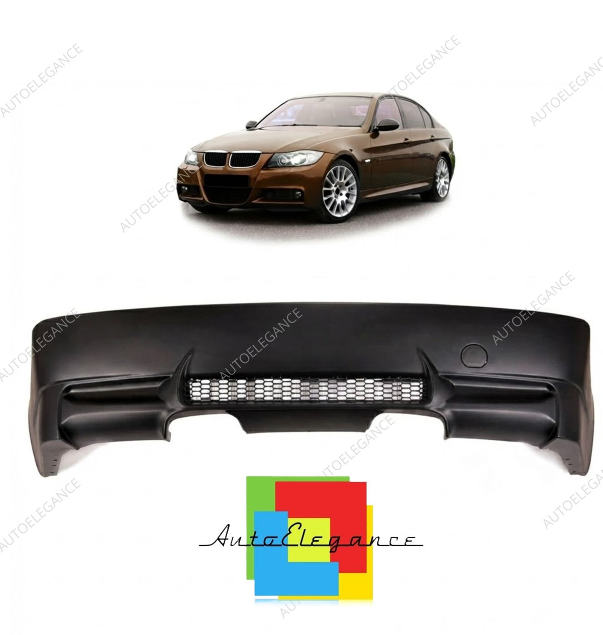 👉Paraurti posteriore senza PDC adatto per BMW Serie 3 E90 Berlina 2005-2011👈