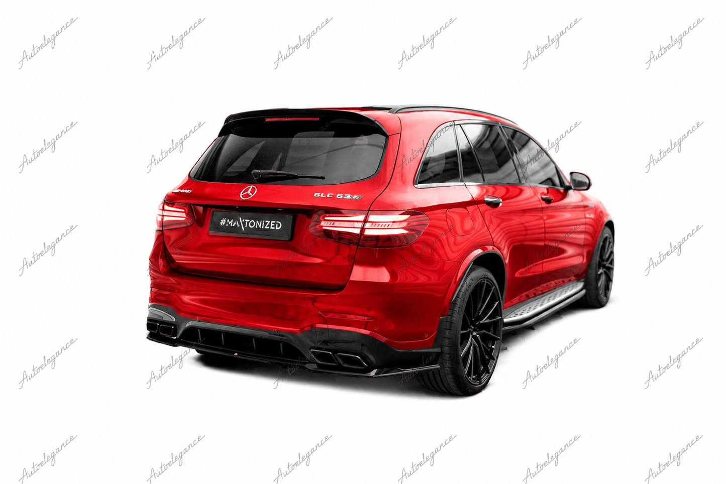 🔥ART.9806 SPLITTER POSTERIORE V.2 ADATTO PER MERCEDES-AMG GLC 63 SUV X253🔥