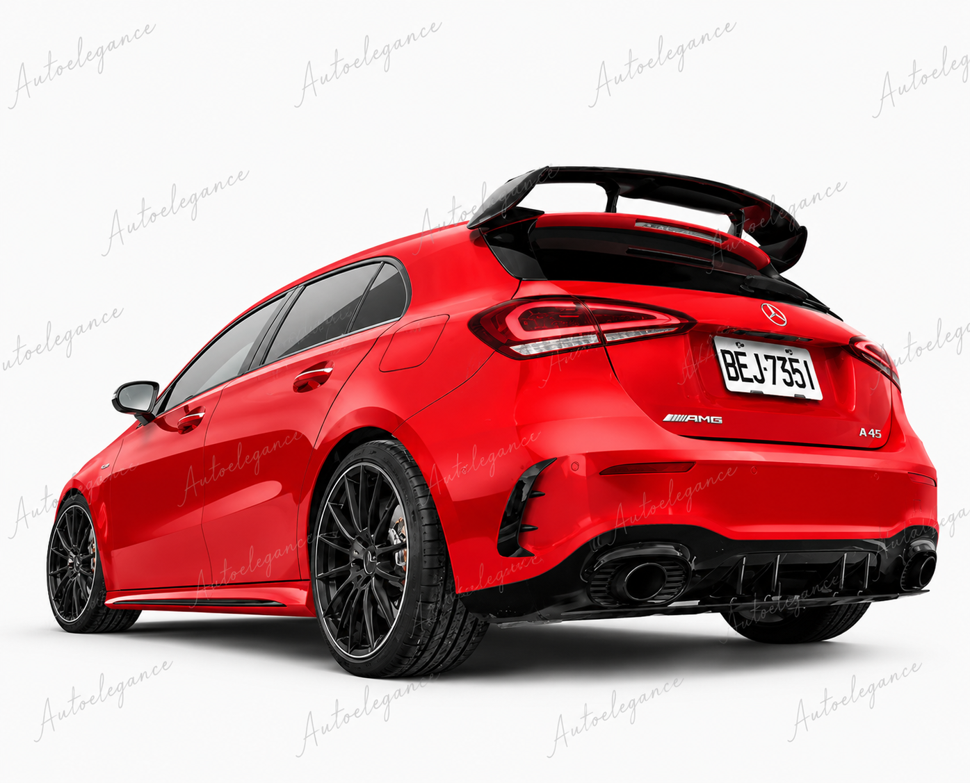 🔥COPPIA DI ALETTE POSTERIORI PER MERCEDES W177 AMG LINE HATCHBACK 2019+🔥