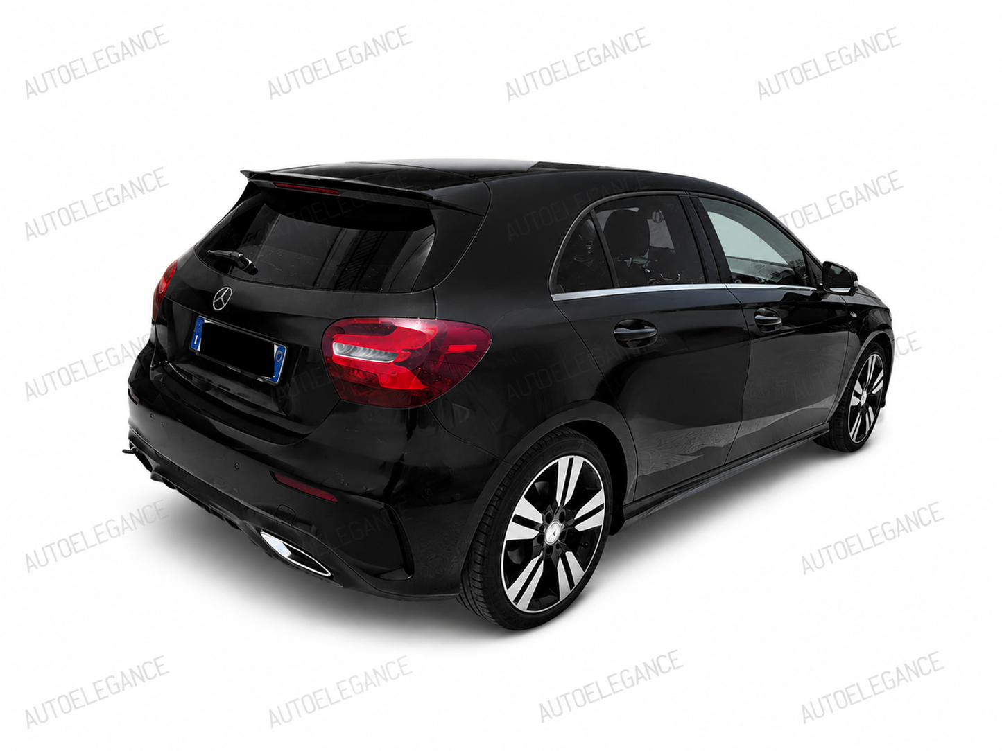 💕0501 SPOILER ADATTO PER MERCEDES CLASSE A W176 2012-2018 NERO LUCIDO💕 (Copia)