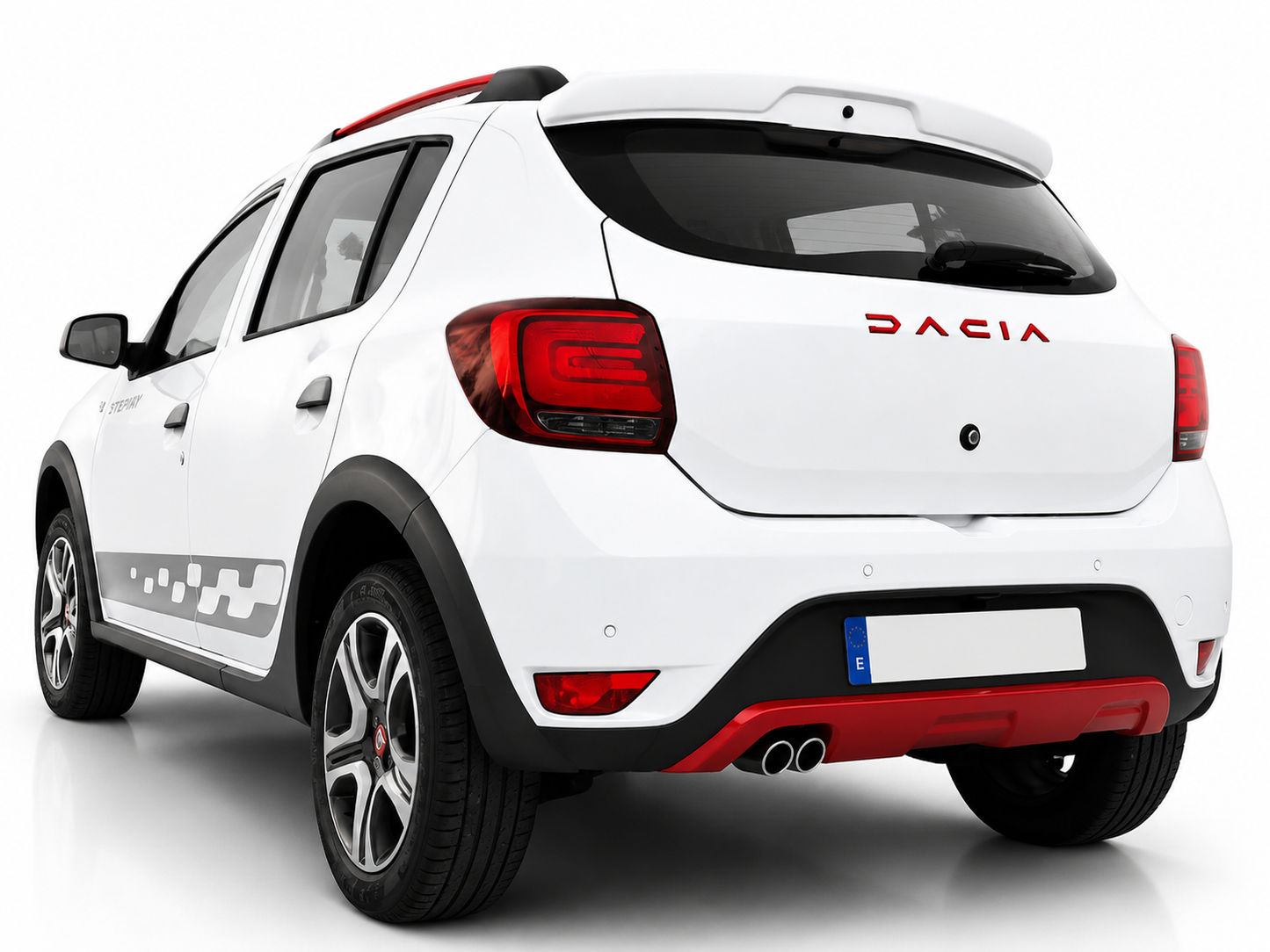 👉Spoiler tetto posteriore per Dacia Sandero MK2 12-20 in PU non verniciato👈