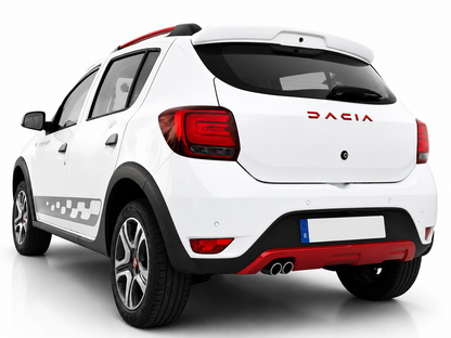 👉Spoiler tetto posteriore per Dacia Sandero MK2 12-20 in PU non verniciato👈