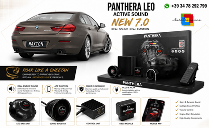 💫ART. 2672 PANTHERA Soundsystem Booster 7.0 - BMW 6 GRAN COUPÉ💫