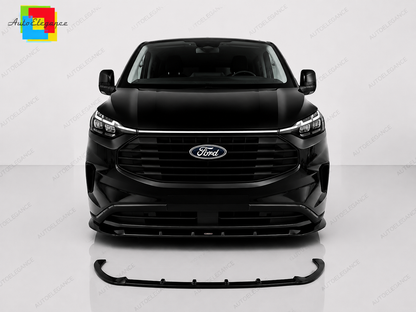 👉Splitter Anteriore V.1 per Ford Transit Custom MK2 (2023+) Nero Lucido👈