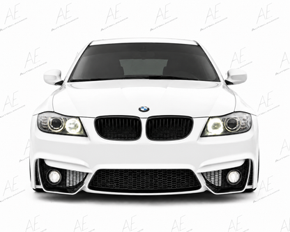 💕ART.10123 PARAURTI ANTERIORE BMW  3 E90 E91 08-11 LOOK M4 +LAMA +FENDINEBBIA💕