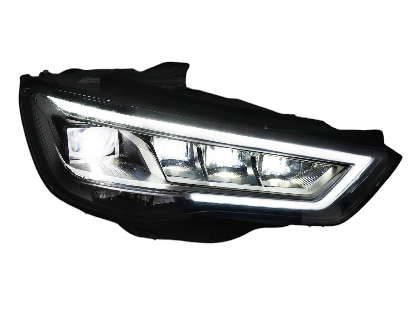 💕 Fari Anteriori Adatto per Audi A3 8V 2012-2016 Full LED Seq DRL 💕