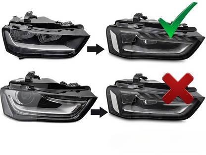 💕ART.10634 FARI  ANTERIORI ADATTO  PER AUDI A4 B8 12-15💕