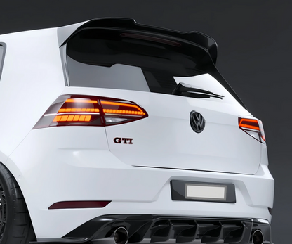 ART.7725 SPOILER VW Golf 7 MK7 GTI GTD R TSI TDI R-Line 2013-2020