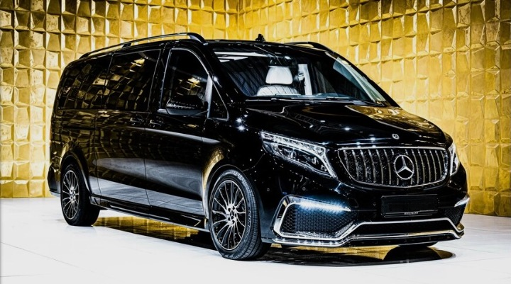 ART.7356  GRIGLIA  Mercedes-Benz W447 CLASSE  V NERO