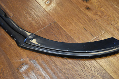 SPLITTER ADATTO PER AUDI A6 4G C7 RS6 2011-2018 LOOK NERO LUCIDO DESIGN SPORTIVO
