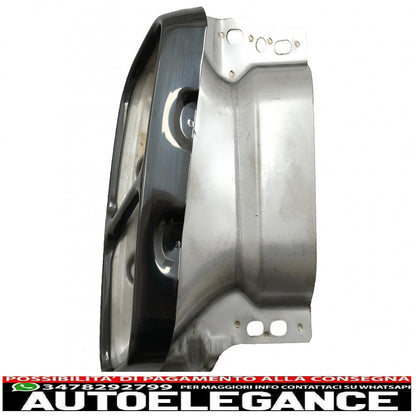 Exhaust pipes suitable for mercedes a-class w176 (2012-2018) cla w117 c117 (2012-2018) a45 cla45 black design 