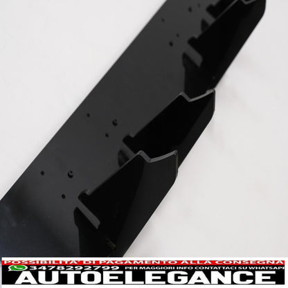 Estensione paraurti posteriore per diffusore adatta per mercedes classe A w177 hatchback a45 s (2018-up) nero