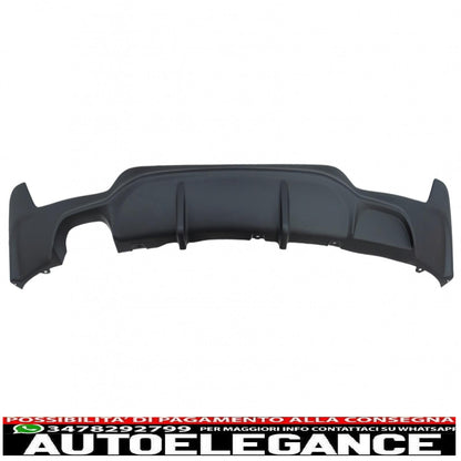 Pacchetto di conversione al diffusore d'aria dal design M con spoiler sul paraurti anteriore adatto per BMW Serie 4 F32 F33 F36 (2013-2019)