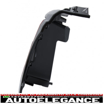 central grille and side air intakes group suitable for land rover sport l320 facelift (2010-2013) autobiography look black red edition
