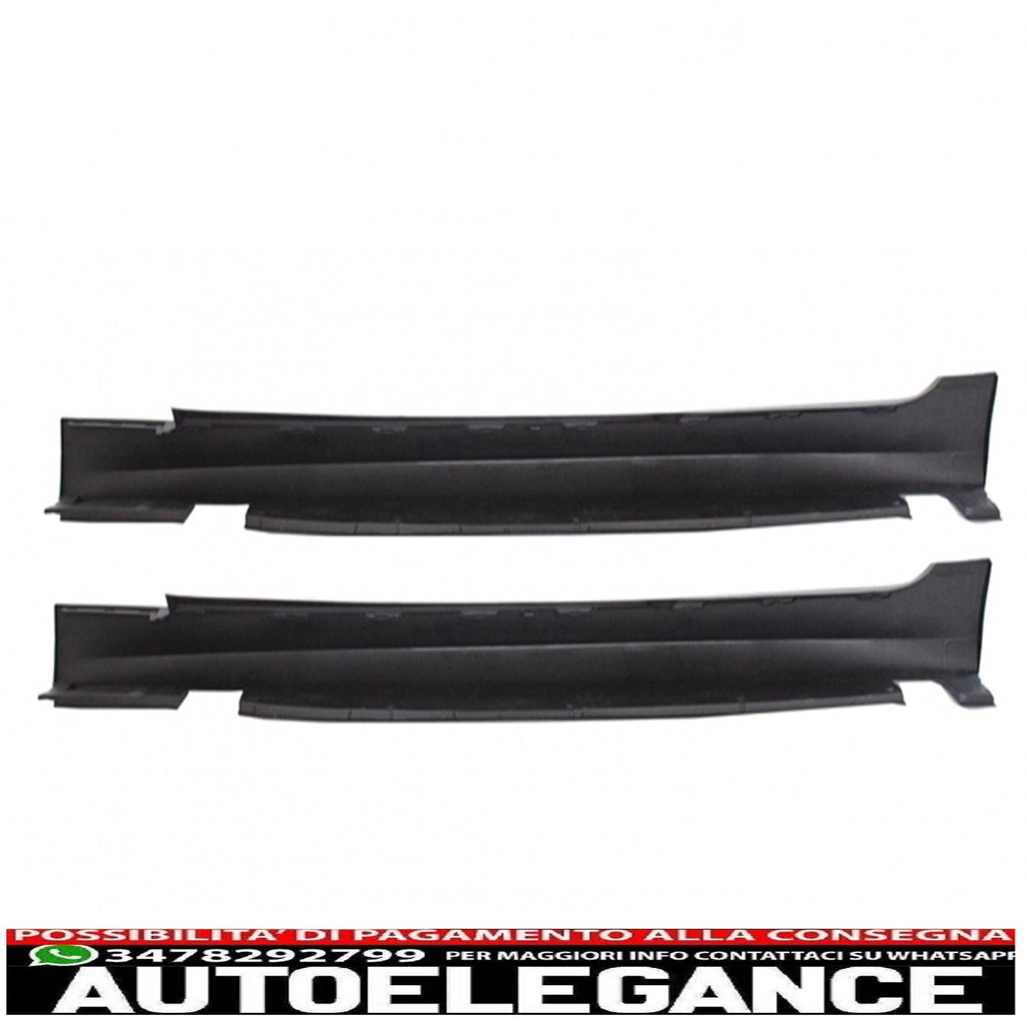 paraurti anteriore con minigonne laterali adatto per bmw serie 5 e60 e61 non-lci (2003-2007) m-technik design