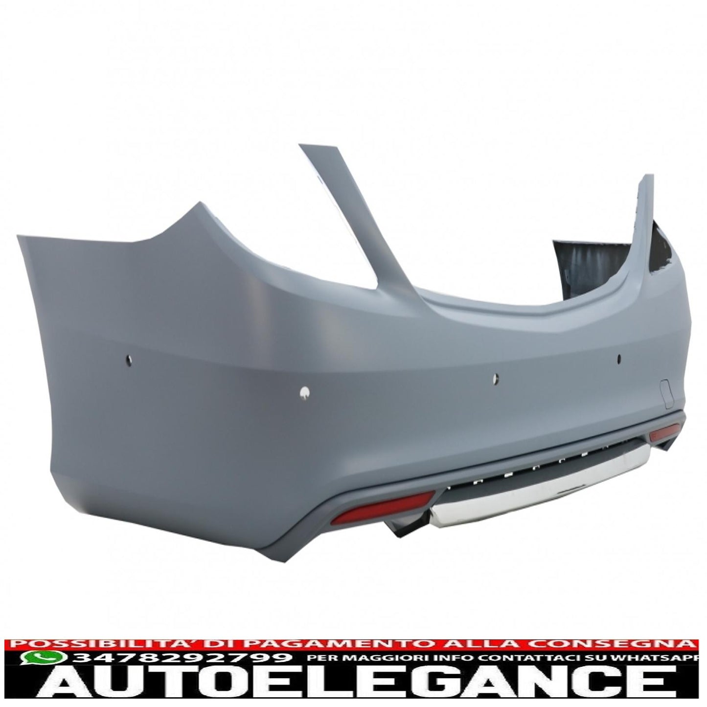 body kit suitable for mercedes s-class w222 (2013-06.2017) with chrome muffler tips s65 design