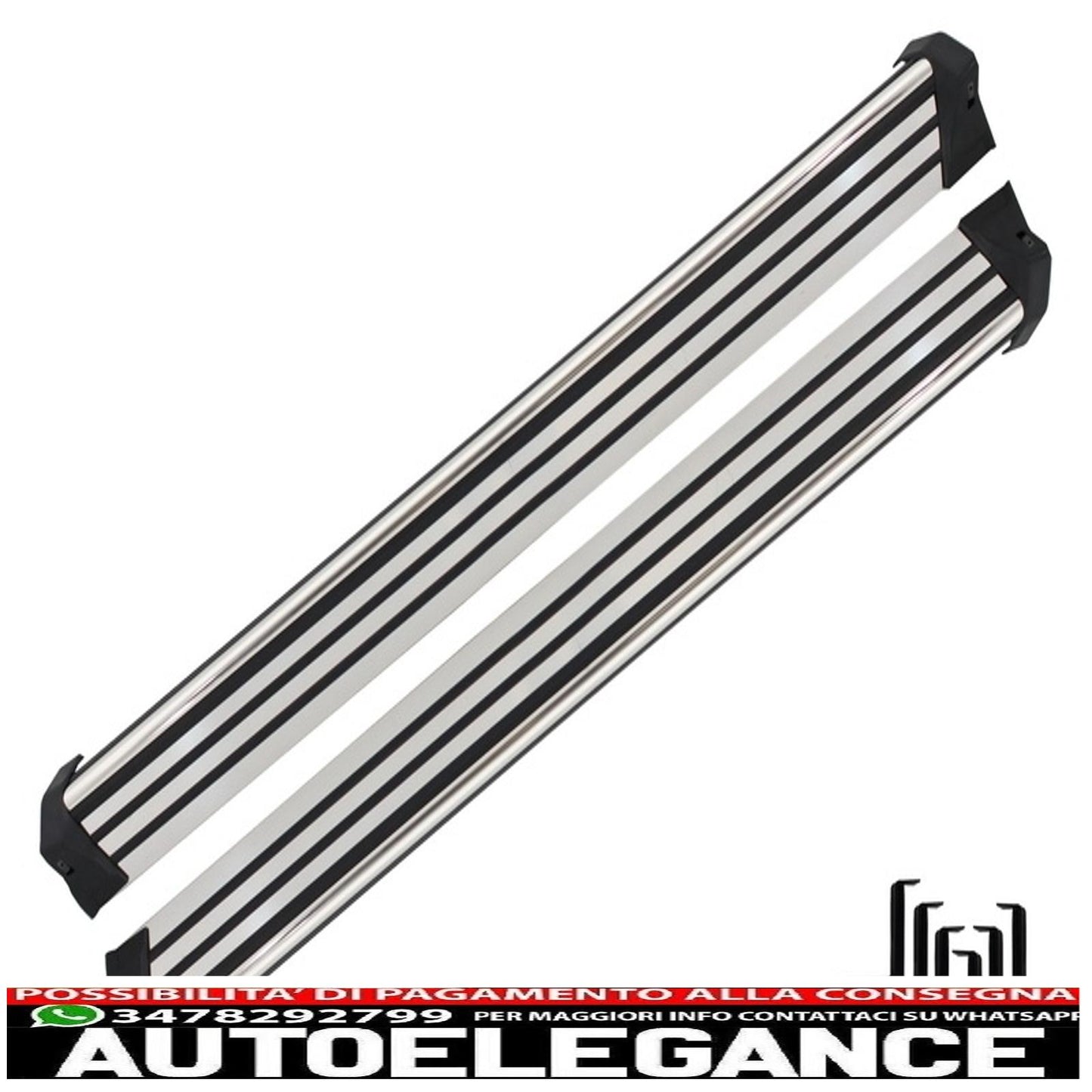 aggiungi sulle modanature delle porte strisce in carbonio con decalcomanie laterali adesivo in vinile nero opaco e gradini laterali adatto per mercedes classe g w463 (1989-2018) AUTOELEGANCERICAMBI