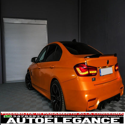 Trunk Lid Spoiler Fit For BMW 3 Series F30 (2011-2019) M4 CSL Design
