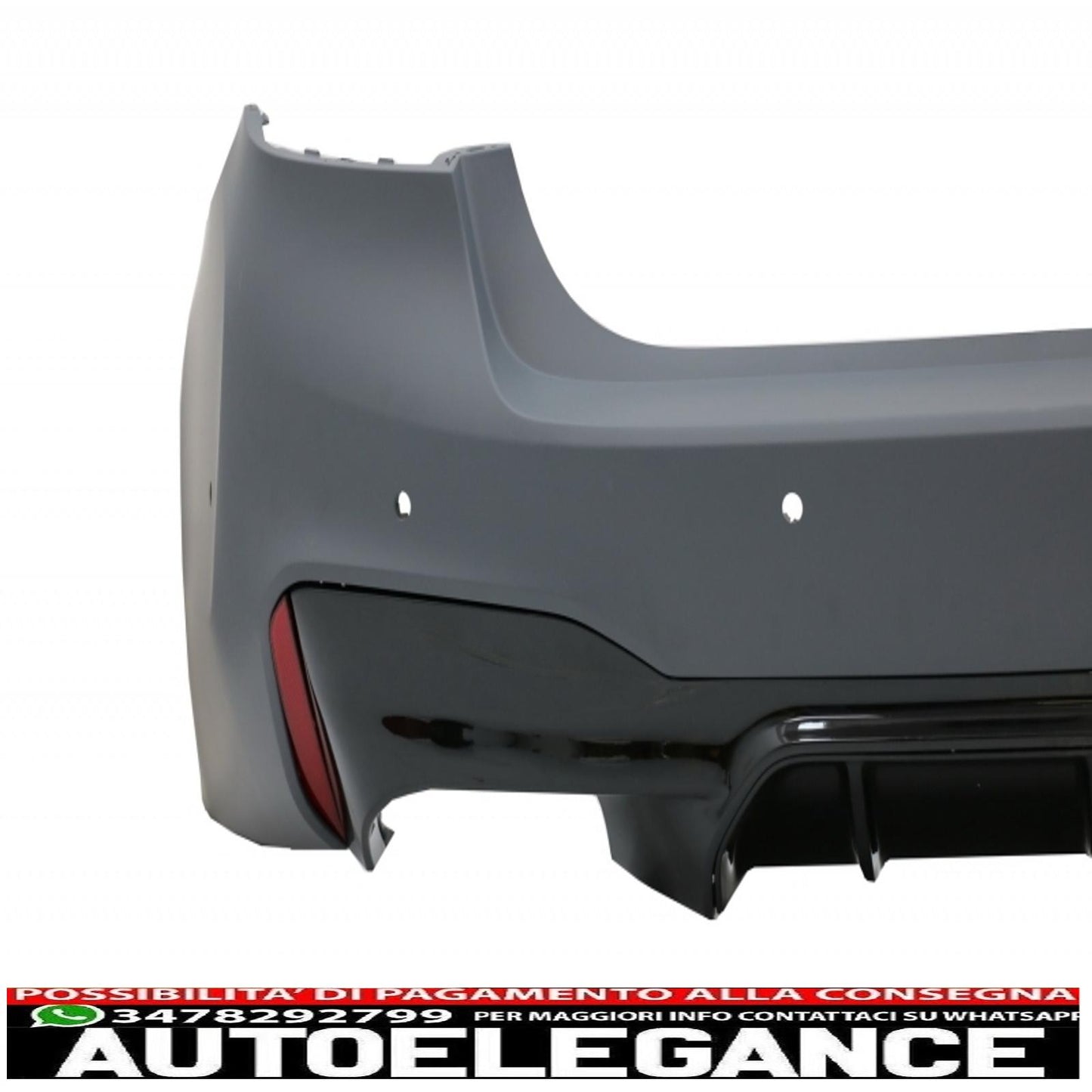 kit carrozzeria completo adatto per limousine BMW Serie 5 G30 (dal 2017 in poi) con parafanghi anteriori design M5 cromati