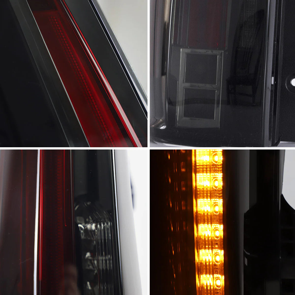 Luci posteriori suburbane GMC Yukon Tahoe 2007-2014 ABS, PMMA, materiale VETRO YAB-GMC-0156B