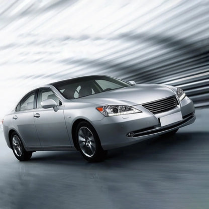 Fari per proiettori per Lexus ES350 2010-2012 (proiettore anabbagliante. Riflettore fascio alto. Edizione con alloggiamento cromato e nero)