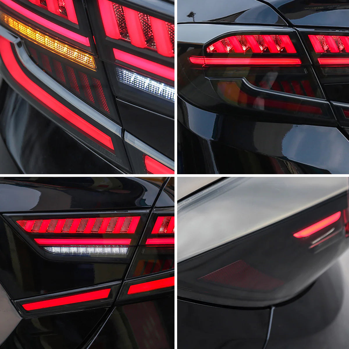 Fanali posteriori a LED per Honda Accord 10th 2018-up con indicatori sequenziali YAB-HD-0307