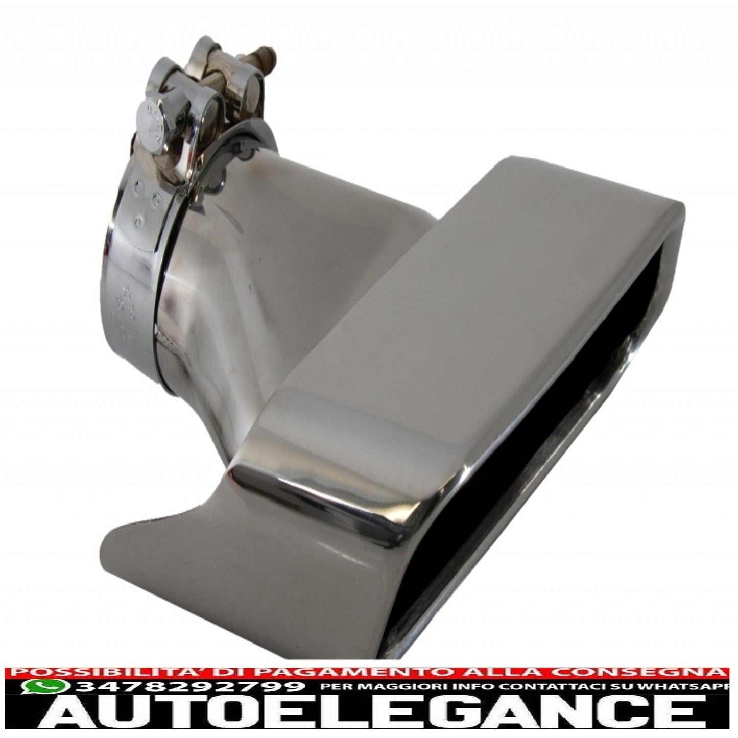 diffusore d'aria a doppia uscita adatto per bmw f10 f11 (2011-2017) con terminali di scarico sport m-teck 550i v8 lci quadrati