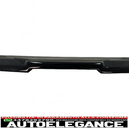 Trunk Spoiler Lip Suitable For Mercedes E Class W213 (2016-2019) Piano Black