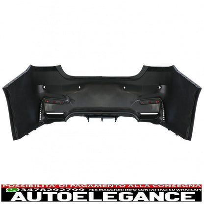 kit carrozzeria completo adatto per bmw serie 4 f32 coupé f33 cabrio (2013-2019) design m4 con terminali di scarico design acs