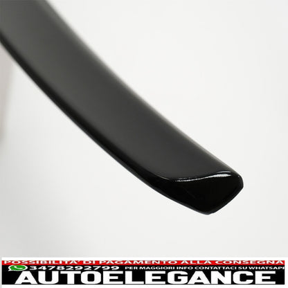 trunk spoiler suitable for audi a5 f5 sportback (2017-up) piano black 