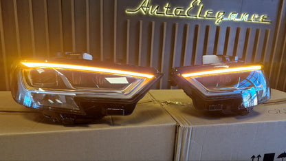 FARI ANTERIORI ADATTI PER AUDI A3 8V 2016-2020 FULL LED PER XENON DI SERIE
