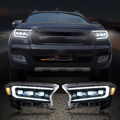 Fari a LED per Ford Ranger Start UP Animation DRL 2015-2022 (per la versione internazionale)