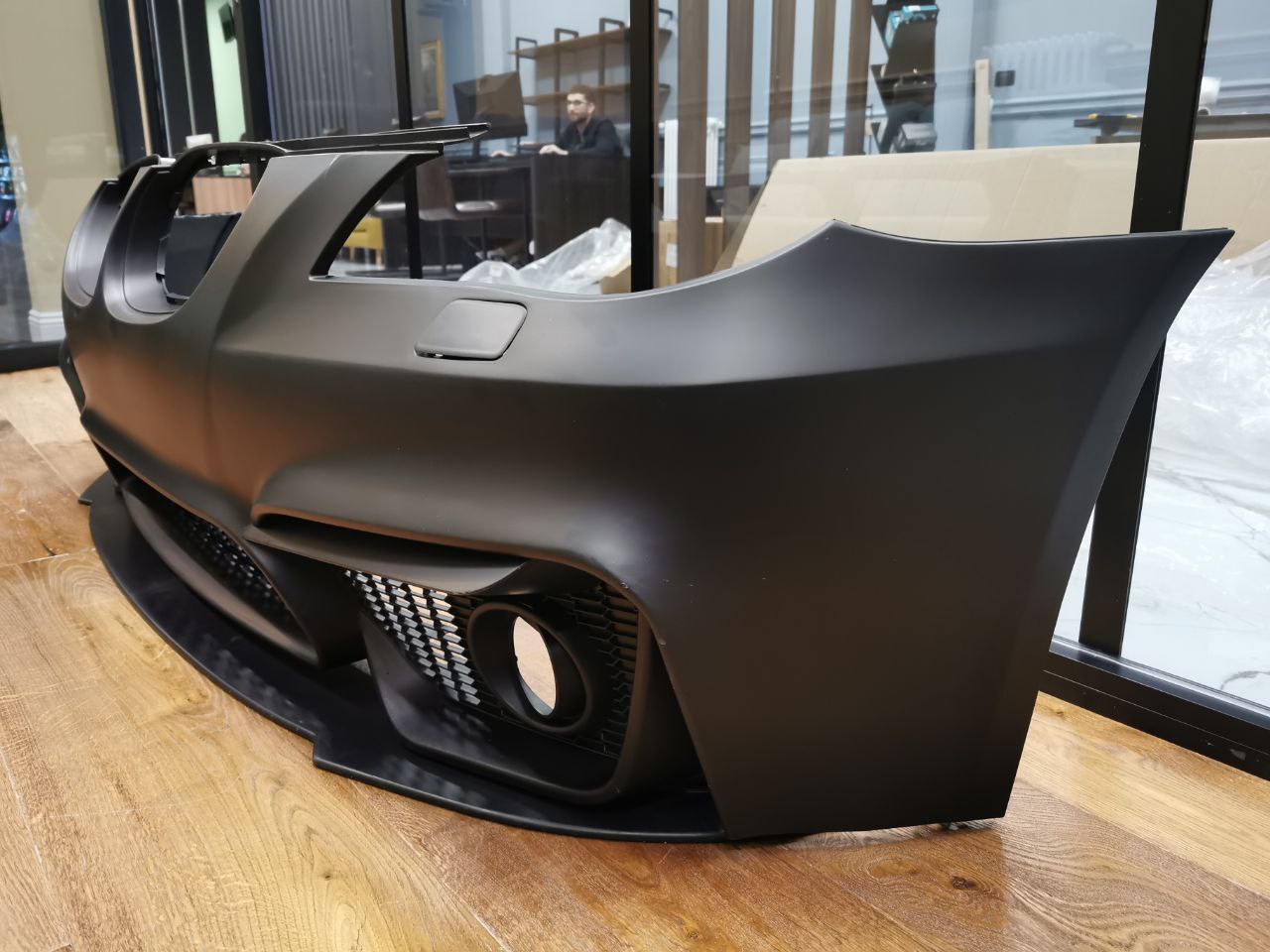 FRONT BUMPER SUITABLE FOR BMW 5 SERIES E60 E61 2003-2010 M4 LOOK