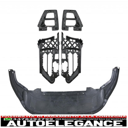 front bumper with led headlights dynamic sequential cornering lights suitable for vw golf vii 7 (2013-2017) r-line look