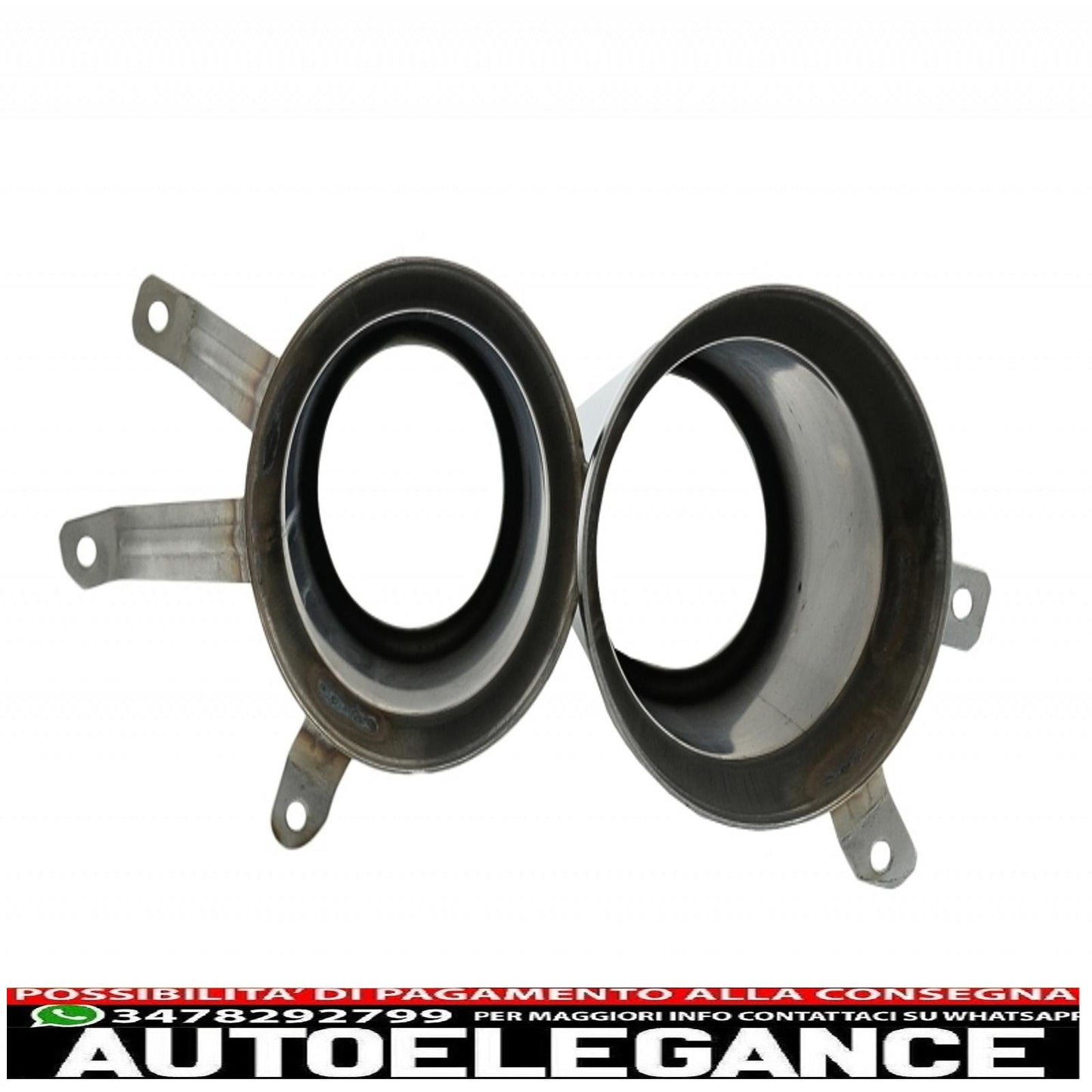 Diffusore a mantovana per paraurti posteriore con terminali di scarico e spoiler per bagagliaio, adatto per audi a4 b8 berlina restyling (2012-2015) ab-design