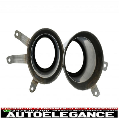 Diffusore a mantovana per paraurti posteriore con terminali di scarico e spoiler per bagagliaio, adatto per audi a4 b8 berlina restyling (2012-2015) ab-design