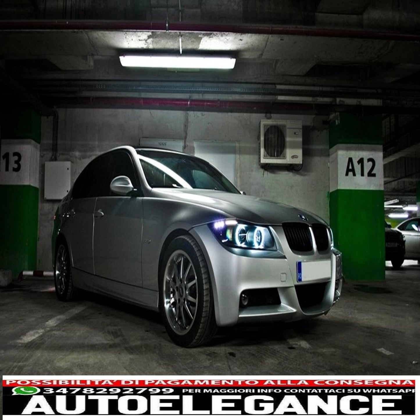 body kit suitable for bmw 3 series e90 (2005-2008) m-technik design 